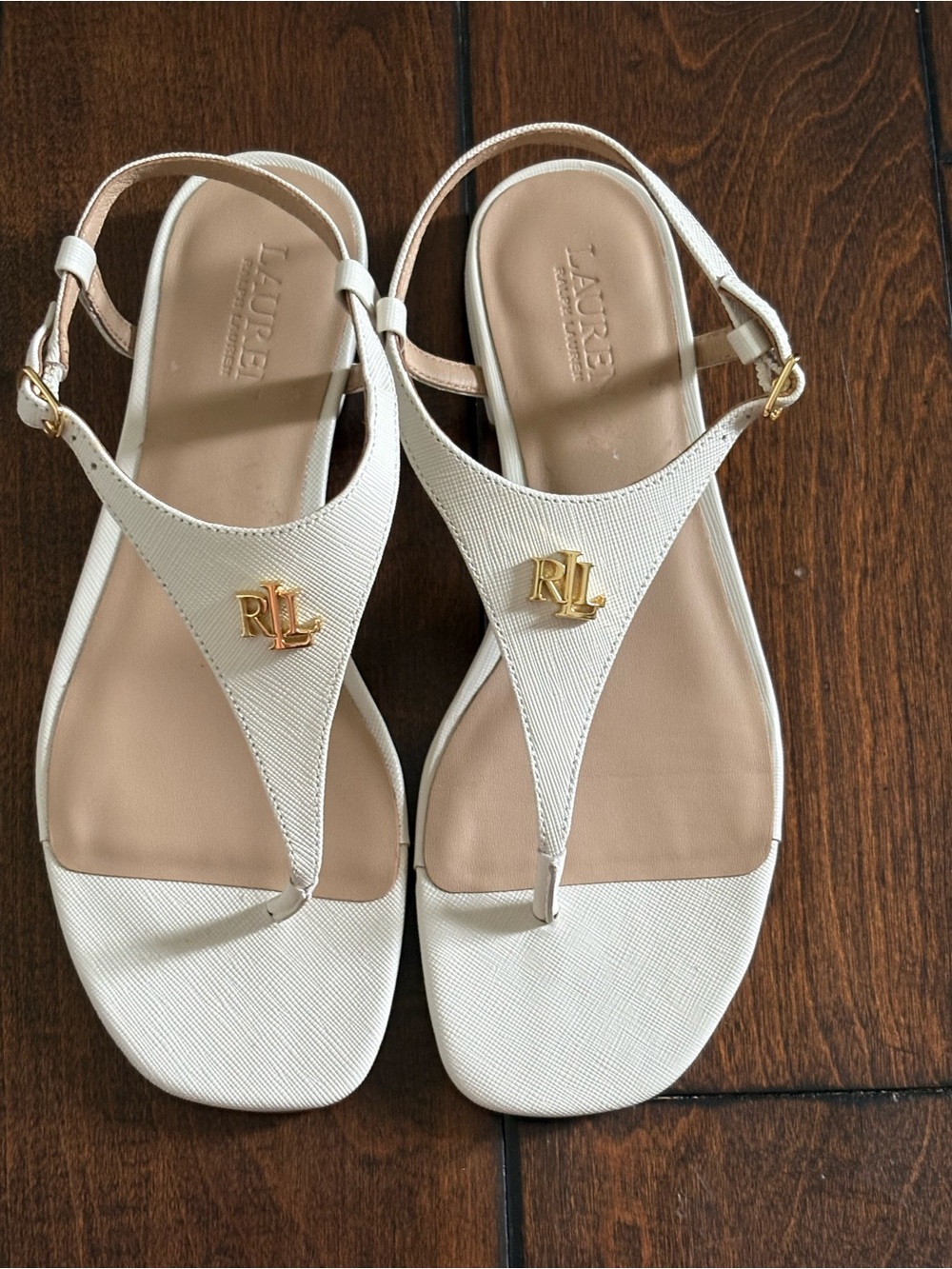 NWOT Everley II Crosshatch Leather
Sandal
Lauren Ralph Lauren